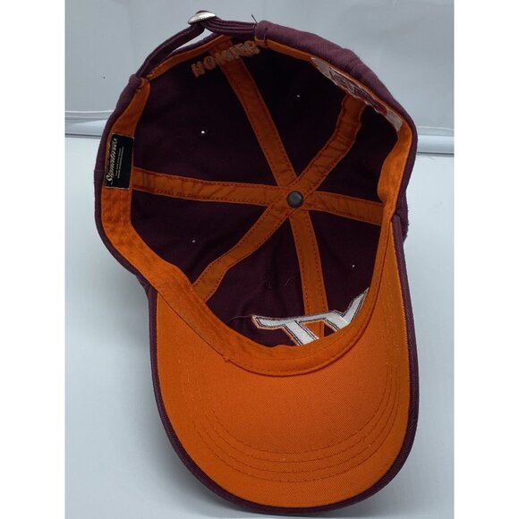 Virginia Tech Hokies VT Baseball Cap Hat Strap-back NCAA Men's Cotton - Picture 14 of 16